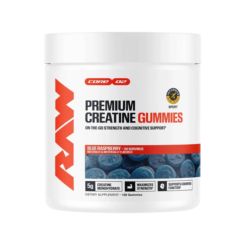 RAW CREATINE GUMMIES - BluRazz