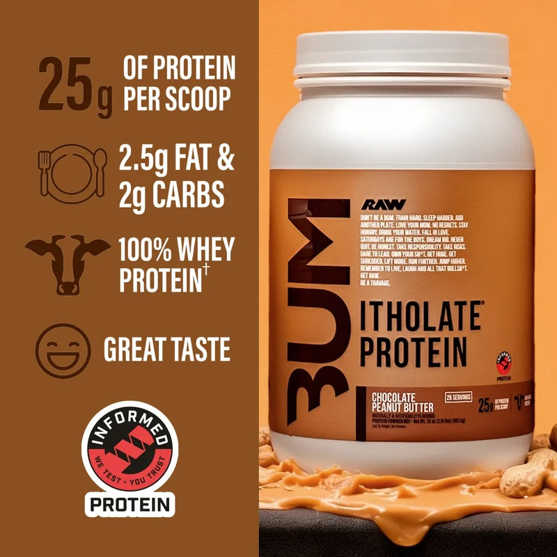 BUM ITHOLATE PROTEIN - Choc/PB