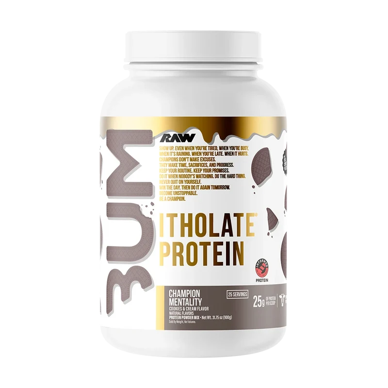 BUM ITHOLATE PROTEIN - (Cookies and Creme) Champion Mentality